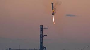 Spacex catches starship rocket booster video